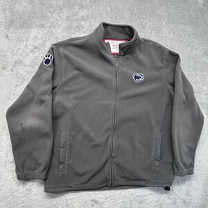 American Classic Sportswear‎ Penn State Nittany Lions Gray Fleece Jacket Mens